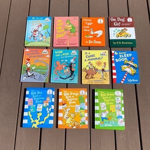 Dr Suess book lot - 11 books